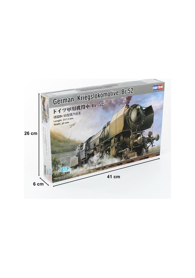 1/72 Alman Savaş Lokomotifi Br-52 Maketi, Hobbyboss 82901