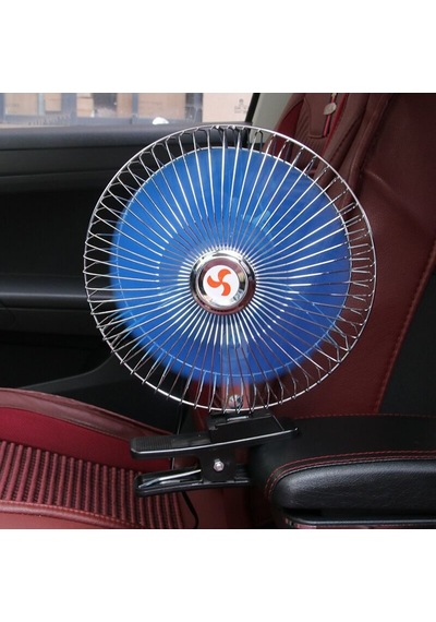Araç Araba Tır Kamyon Mandallı 12v 6 İnç Vantilatör Fan Soğutucu
