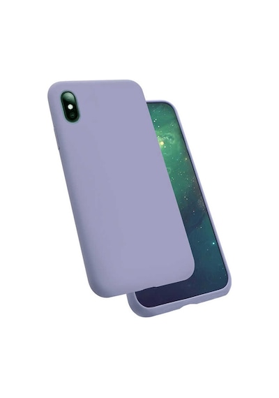 Apple Uyumlu iPhone X Kılıf Zore Silk Kadife Iç Yüzey Silikon Kılıf