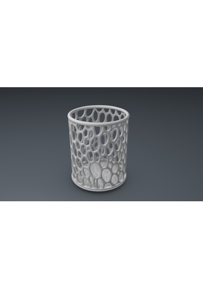 Byr Voronoi Kalemlik Plastik Aparattır 3d