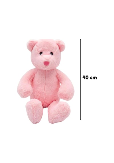 Selay Toys Pelüş Nordik Pembe Ayıcık 40 Cm 1109