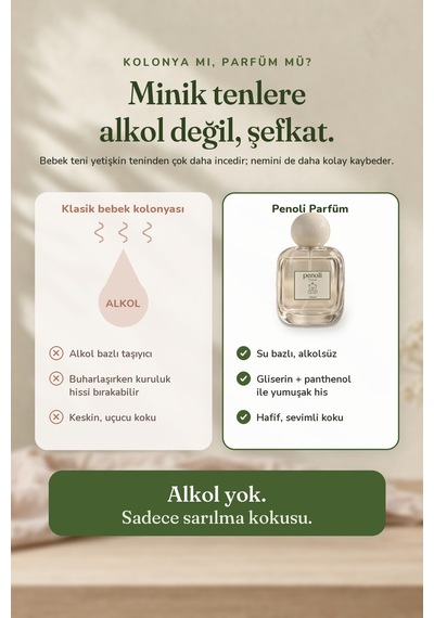 Alkol İçermeyen Anne - Bebek Ve Çocuk Parfümü 100ml