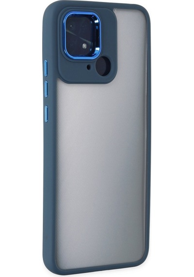 Xiaomi Redmi 10c Uyumlu Kılıf Dora Kapak - Mavi