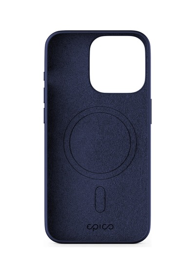 Epico Apple Uyumlu iPhone 15 Pro Mag+ Silikon Kılıf Blue Mavi