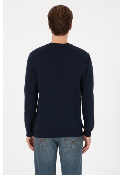 U.s. Polo Assn. Erkek Lacivert Sweatshirt 50308693-vr033 Lacıvert
