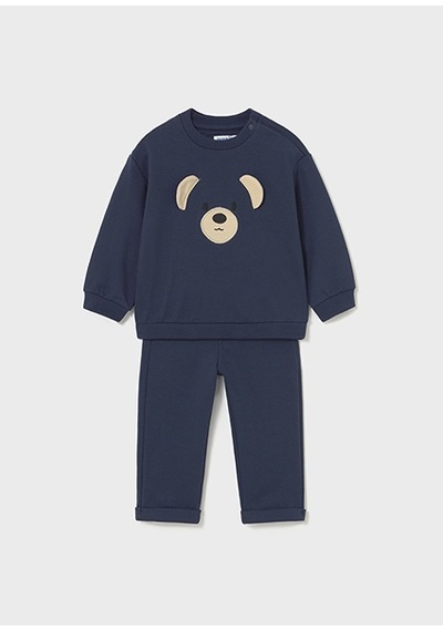 Mayoral Erkek Bebek Lacivert Sweat Pantolon Takım 2597 Lacivert