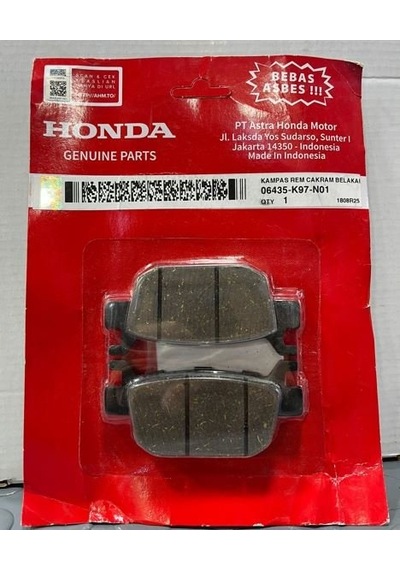 Honda Adv 350 -forza 250  Arka Fren Balatası Rks Newlight 125 Uygun 06435-k97-n01 Supermoto