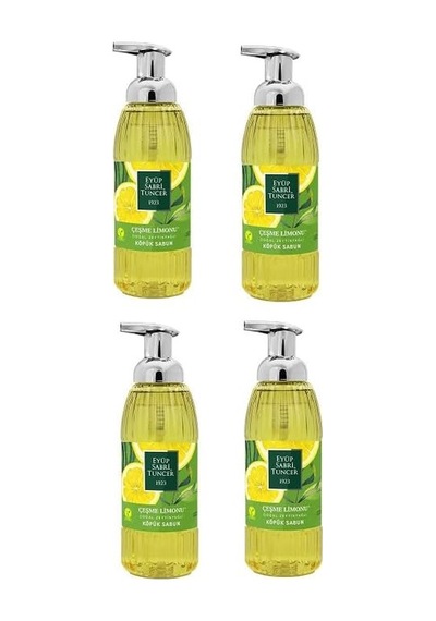 Eyüp Sabri Tuncer Zeytinyağlı Çeşme Limonu Köpük Sabun 500 Ml X 4