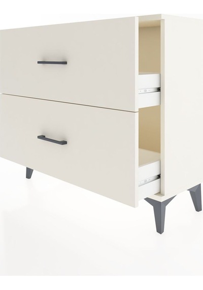 Arges Şifonyer 2 Çekmeceli 88x30x80 Aytaşı-aytaşı Aytası