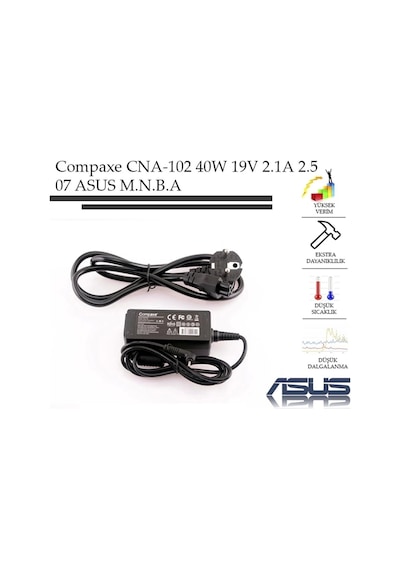 Compaxe Cna-102 40w 19v 2.1a 2.5-07 Asus Adaptör