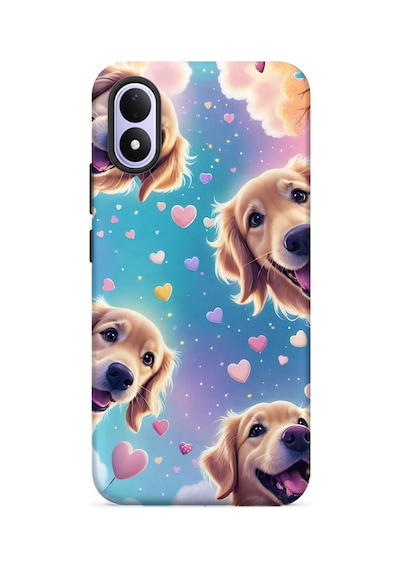 Kılıfland Xiaomi Redmi Note 17 5g Uyumlu Kılıf Boutique Baskılı Resimli Kalp Ve Köpek Pcode -034 Çok Renkli
