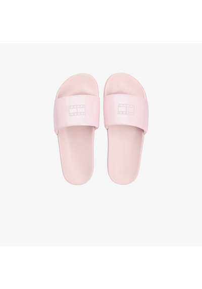 Tommy Hilfiger Tommy Jeans Flag Kadın Pembe Terlik En0en02901 Pembe