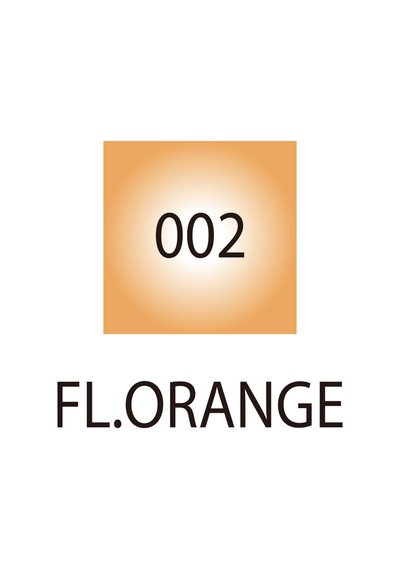 Zig Fabricolor Twin - Cift Uçlu Kumaş Kalemi - Fluorescent Orange