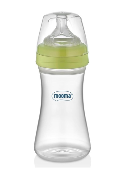 Kindy Antikolik Pp Biberon, 250 Ml, 6-18 Ay, Orta Akış, Yeşil