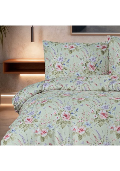 Aryıldız Home Valeria %100 Pamuk Tek Kişilik Nevresim Takımı Renkli