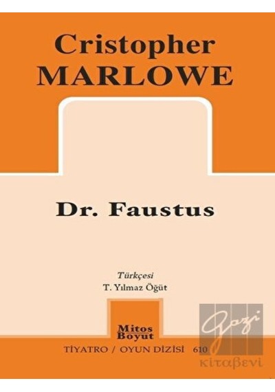 Dr. Faustus - Cristopher Marlowe - Mitos Boyut Yayınları