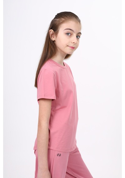 Toontoy Kids Toontoy Kız Çocuk Pamuklu Bisiklet Yaka Kısa Kollu Baskılı Basic Okul Tişört 22981 Gülkurusu Toontoy Kids Toontoy Kız Çocuk Pamuklu Bisiklet Yaka Kısa Kollu Baskılı Basic Okul Tişört 22981 Gülkurusu
