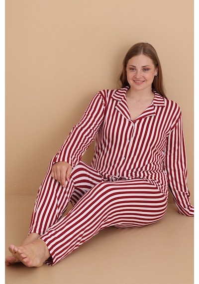 Wordex Mirano 9851 Uzun Kollu Şardonlu Soft Kışlık Düğmeli Büyük Beden Kalpli Kadın Pijama Takımı Bordo Wordex Mirano 9851 Uzun Kollu Şardonlu Soft Kışlık Düğmeli Büyük Beden Kalpli Kadın Pijama Takımı Bordo
