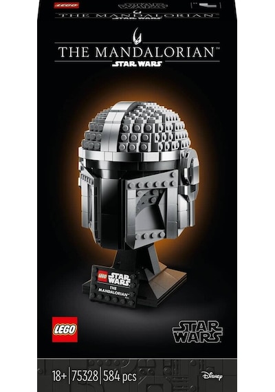 LEGO® Star Wars™Mandalorian Kaskı - 75328 Yetişkinler İçin Model Yapım Seti (584 Parça)