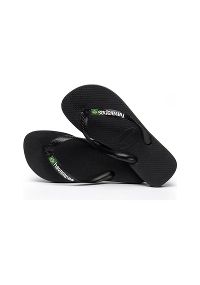 Havaianas Brasil Logo Erkek Terlik - Siyah