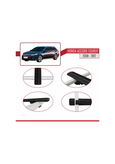 Honda Accord Tourer 2008-2012 Arası İle Uyumlu Basıc Model Ara At