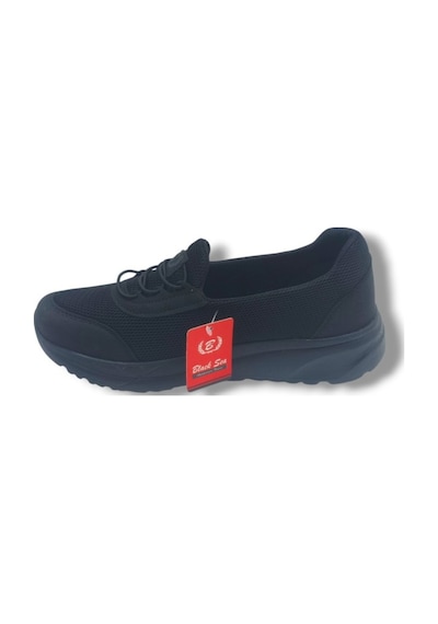 Black Sea 626-26 Anorak Anatomik Taban Kadın Sneaker Siyah