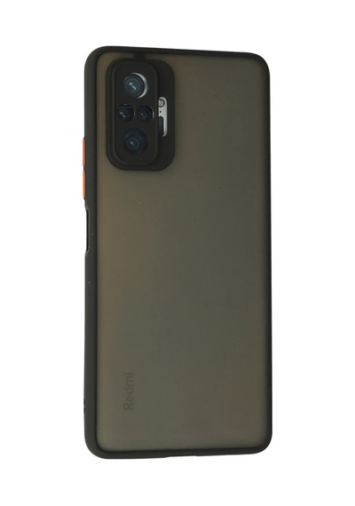 Xiaomi Redmi Note 10 Pro Kılıf Montreal Silikon Kapak - Siyah 0.2M-Çok Renkli