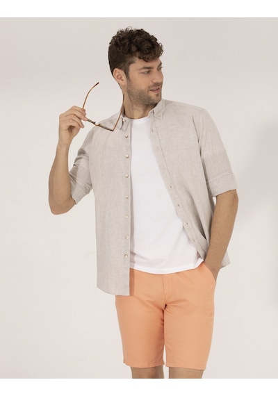 Pierre Cardin Erkek Açık Kahverengi Gömlek Desenli 50265119-vr002 Açık Kahverengi Pierre Cardin Erkek Açık Kahverengi Gömlek Desenli 50265119-vr002 Açık Kahverengi