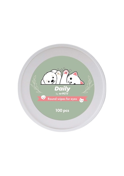 M-pets Daily Kedi Ve Köpek Göz Çevresi Temizleme Pedi 100lü