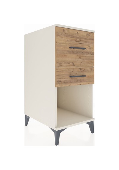 Kronos Komodin 2 Çekmeceli 44x59x96 Aytaşı-çam Aytaşı