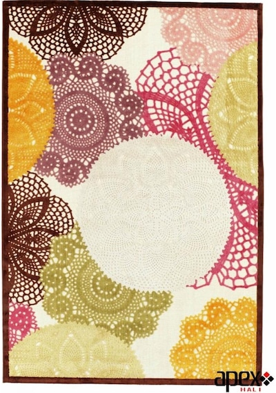 Yamalı Home Halı Spring 133X190 8181 Renkli
