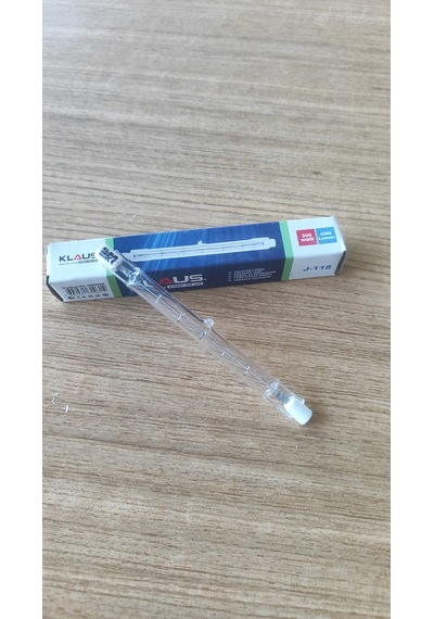 Klaus J-118 300w Halojen Çubuk Ampul 220-240v