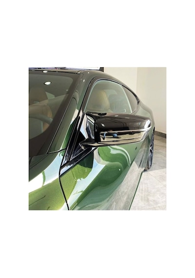 Bmw 4 Serisi G22 2020+ Yarasa Ayna Kapağı Parlak Siyah Sportif Yan Ayna Kaplaması