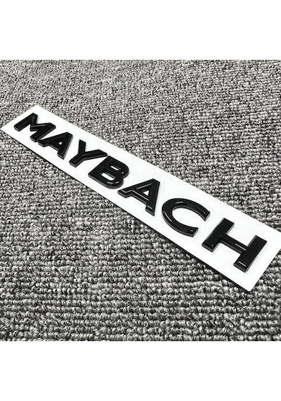 Maybach Piano Black Yeni Tip Bagaj Yazısı 3m 3d Abs Mercedes R