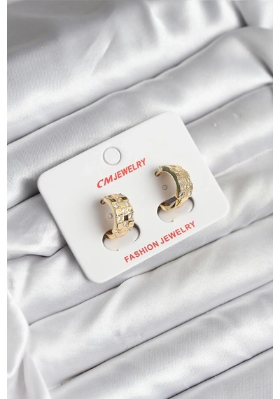 14k Gold Renk Kaplama Cm Kadın Küpe Elk-bjtıeg Çok Renkli 65527599