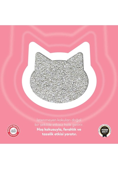Toi Moi Sodyum Bentonit Kedi Kumu - Bebek Pudrası Kokulu 10 L