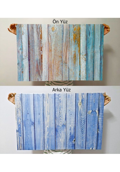 Ürün , Yemek , Reklam Vb. Çekimleri İçin 57x87cm Çift Taraflı Backdrop Fotograf Zemini Fonu No.23