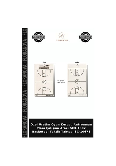 Özel Üretim Oyun Kurucu Antrenman Planı Çalışma Aracı Scx-1302 Basketbol Taktik Tahtası Sc-10678