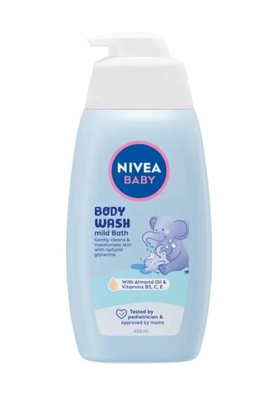 Baby Bebek Saç Ve Vücut Şampuanı 500 Ml, Göz Yakmayan Formül, Badem Sütü, C&e Vitamini, Hassas Cilt