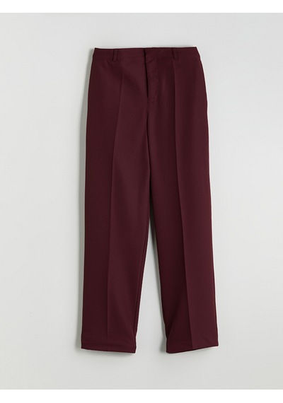 Lcw Vision Bordo Standart Fit Kadın Pantolon