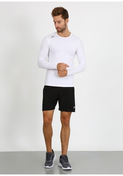 New Balance Nbtm-Lwt Erkek Uzun Kollu Tişört 001