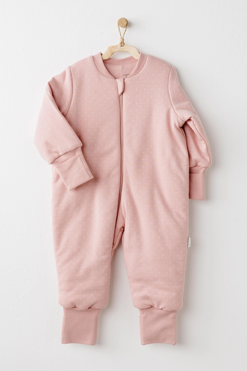 Andywawa Kız Bebek Uyku Tulumu Sleeper 2,5 Tog Pembe