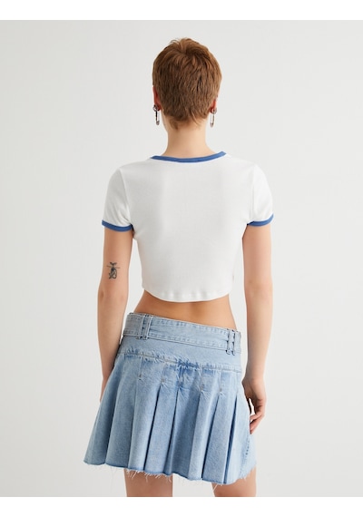 Koton Paris Crop Tişört Baskılı Kısa Kollu Bisiklet Yaka Slim Fit Ekru 4sal10022ık 4SAL10022IK010 Ekru Koton Paris Crop Tişört Baskılı Kısa Kollu Bisiklet Yaka Slim Fit Ekru 4sal10022ık 4SAL10022IK010 Ekru