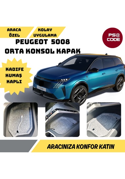 Peugeot 5008 - Orta Konsol Kapak