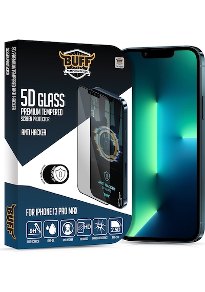 Buff Apple Uyumlu iPhone 13 Pro Max
5D Glass Anti Hacker Ekran