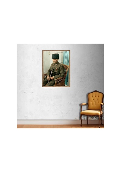 Poster Atatürk Tablosu Yüksek Kalite Tek Parça Ahşap Ceviz Eskitme Çerçeveli Çok Renkli - 815202530 Çok Renkli Poster Atatürk Tablosu Yüksek Kalite Tek Parça Ahşap Ceviz Eskitme Çerçeveli Çok Renkli - 815202530 Çok Renkli