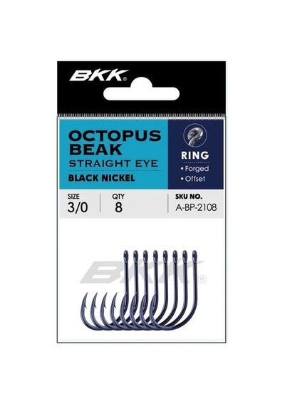 Bkk Octopus Beak Straight Eye Olta İğnesi 5/0