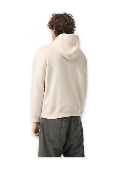 Timberland Tb0a6vgt Holiday Graphic Hoodie Krem Erkek Sweatshirt Krem