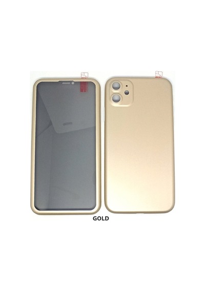 Pp Apple Uyumlu iPhone 11 360 Derece Hayalet Ekran Koruyucu Full