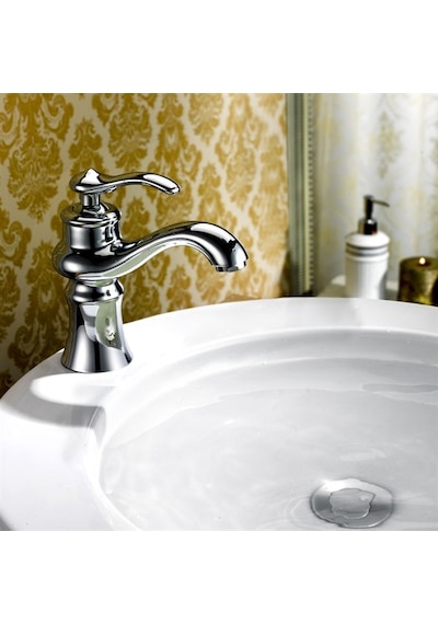 Fm-1211 Krom Lavabo Bataryası Renkli